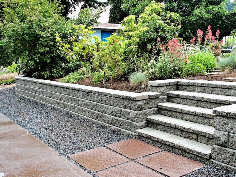 Landscape installation by SouthBuilt LLC